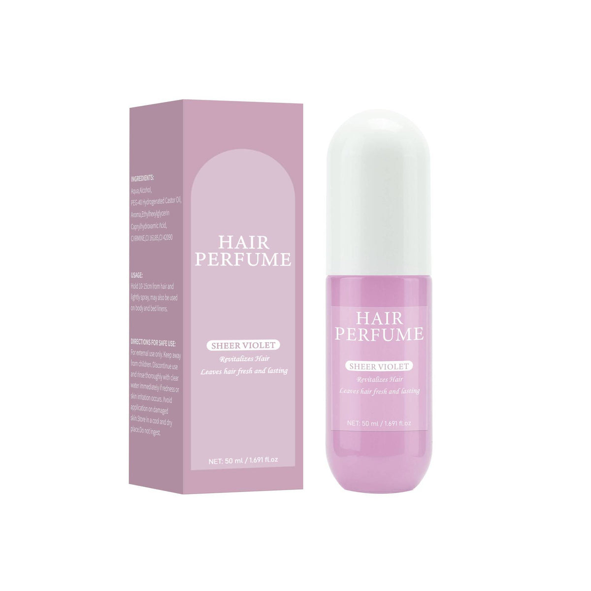 Violet Hair Care Perfume Spray 50ml Sheer