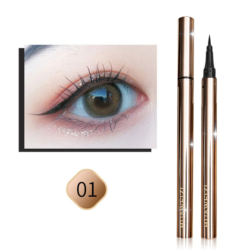 Quick Drying Non-Smudge Liquid Eyeliner Pen - Easy to Apply, Fine Tip, Multiple Colors