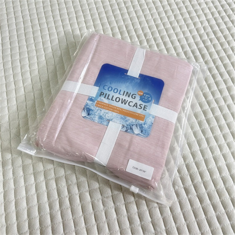 Super Cold Jade Cotton Pillowcase Envelope & Zipper Options