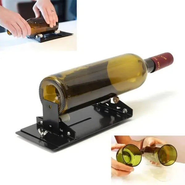 Glass Bottle Cutter Set - 19-Piece Multi-Shape Cutting Tools for Handmade Crafts