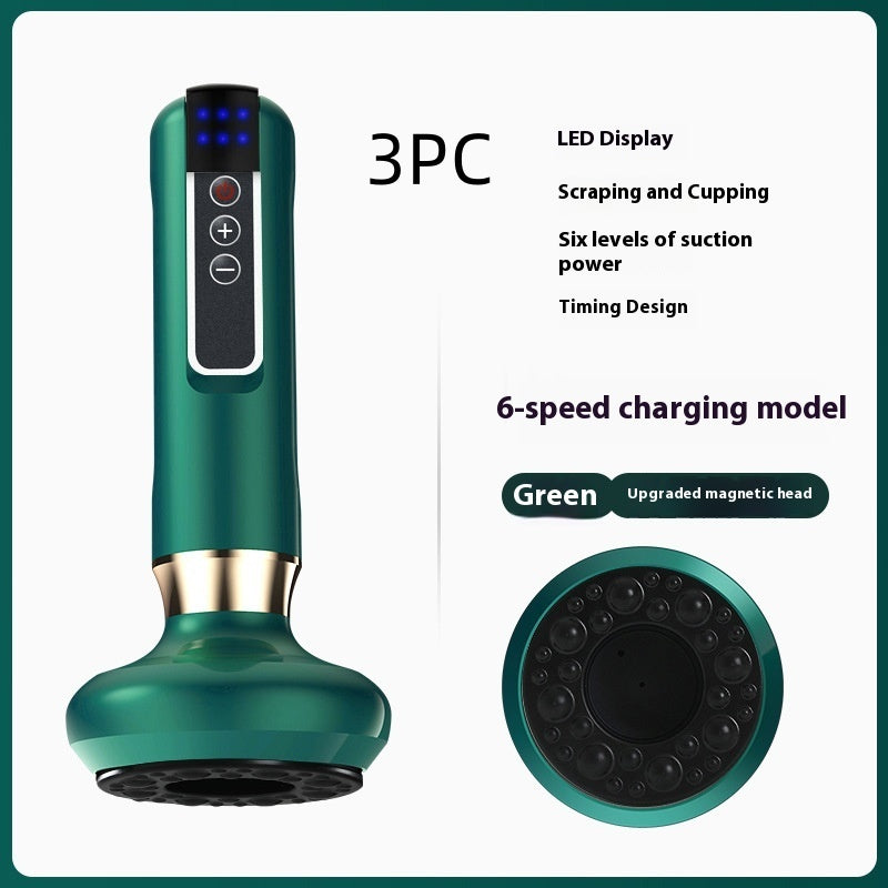 Electric Breathing Heating Wireless Scraping Massage Instrument