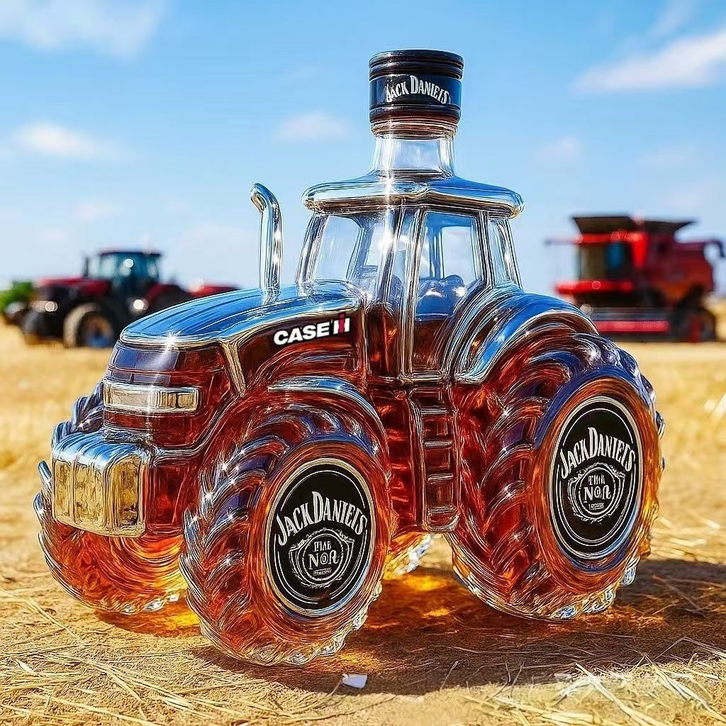 Glass Animal-Shaped Infusion Jar for Whiskey Storage - Transparent, Chinese-Style