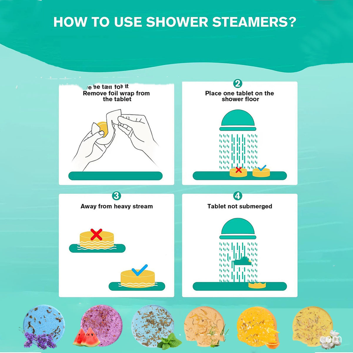 Aromatic Bath Tablets Blind Box