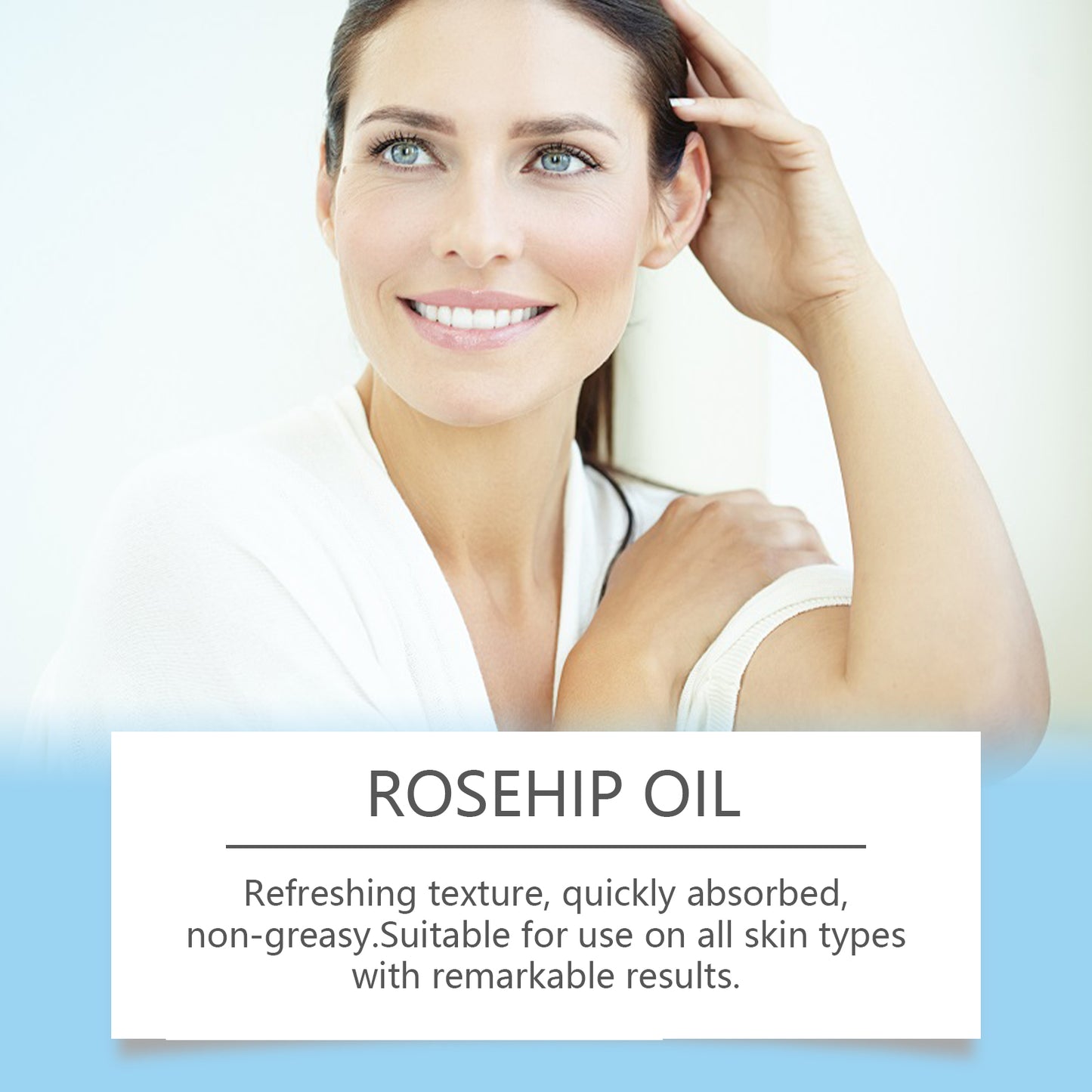 Rose Hip Essential Oil for Face - Moisturizing & Firming Skin Essence (30ml)