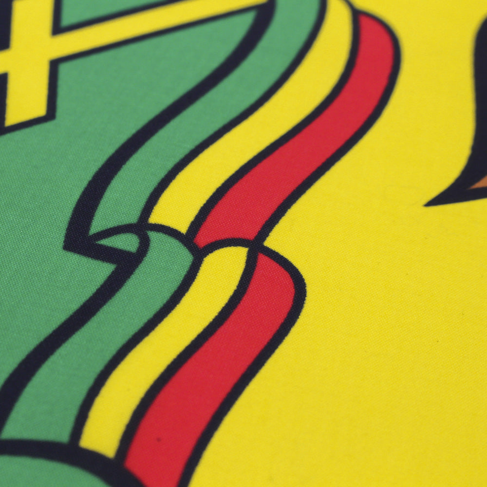 Ethiopian Lion Flag 90x150cm Polyester Home Decor Fabric
