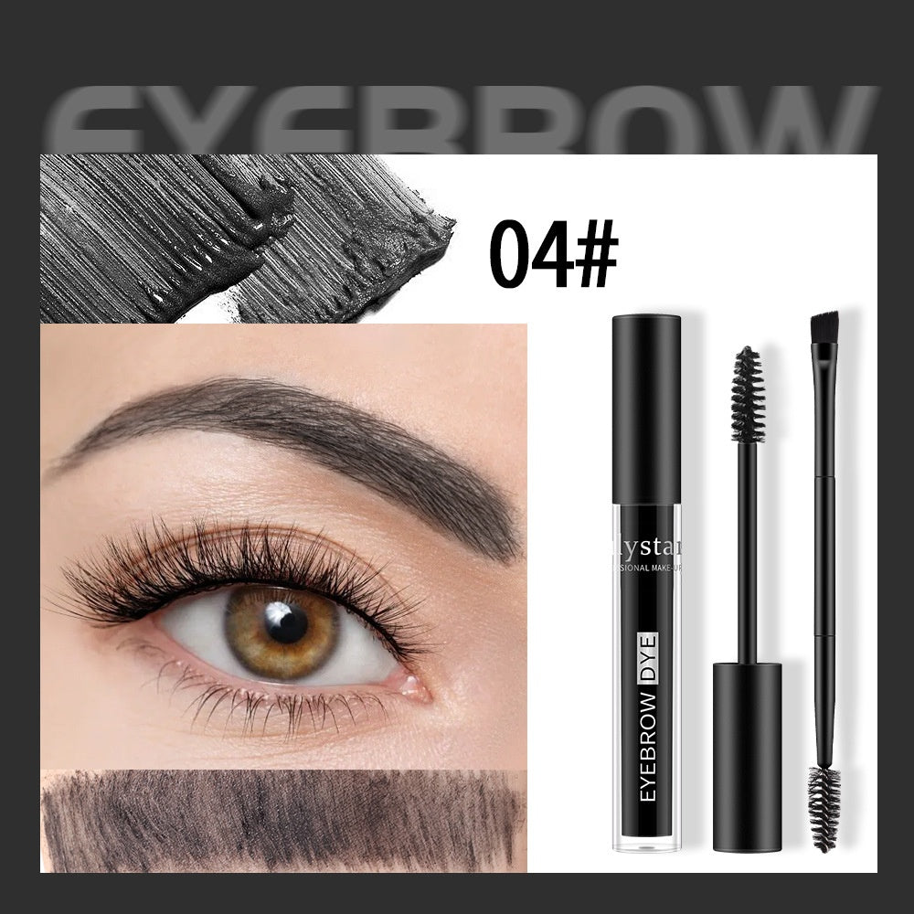 Liquid Eyebrow Cream Set - Waterproof, Long Lasting, Shaping Makeup Tool