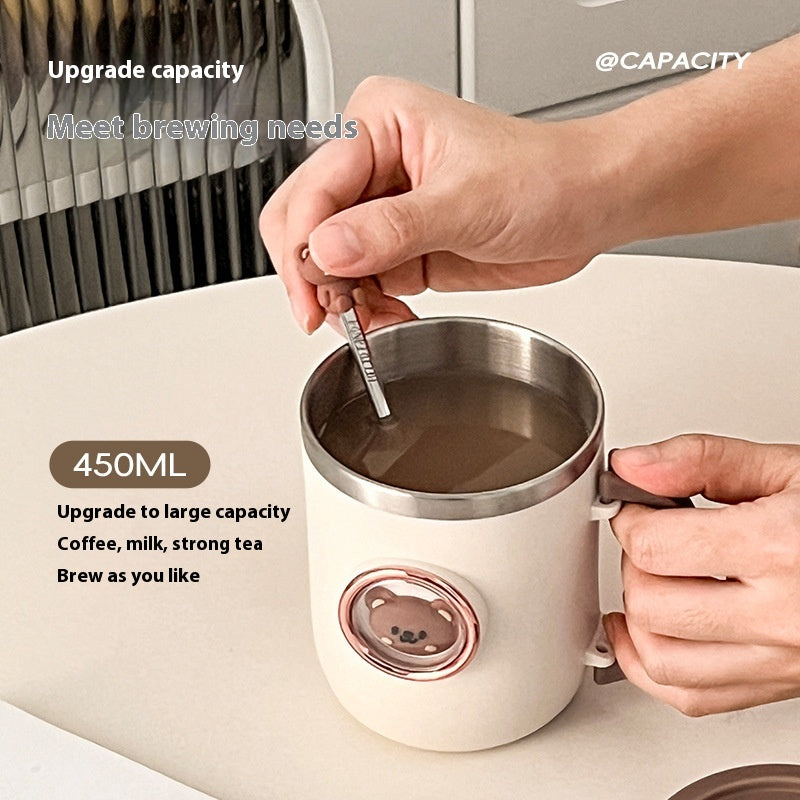 Foldable Stainless Steel Travel Water Cup for Couples - Drink On The Go