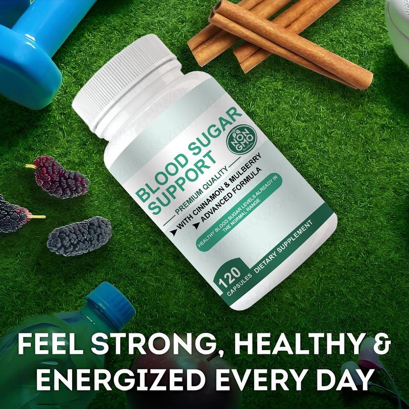 Blood Sugar Support Capsules - 120 Count