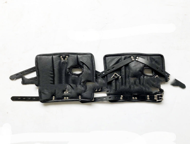Wrist Support Brace for Hand & Wrist Relief - Black Leather