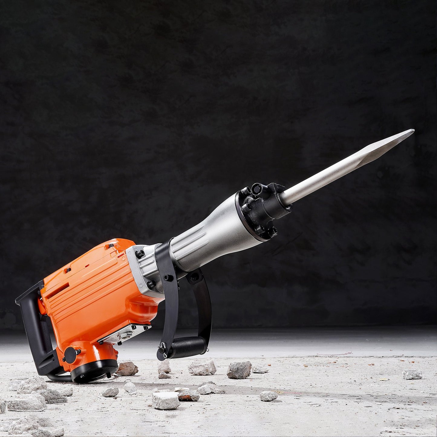 Electric Demolition Jack Hammer 2200W with 2 Chisels - Orange