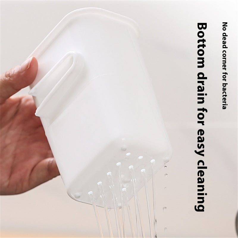 Refrigerator Side Door Food Storage Box - Food Grade Plastic Organizer
