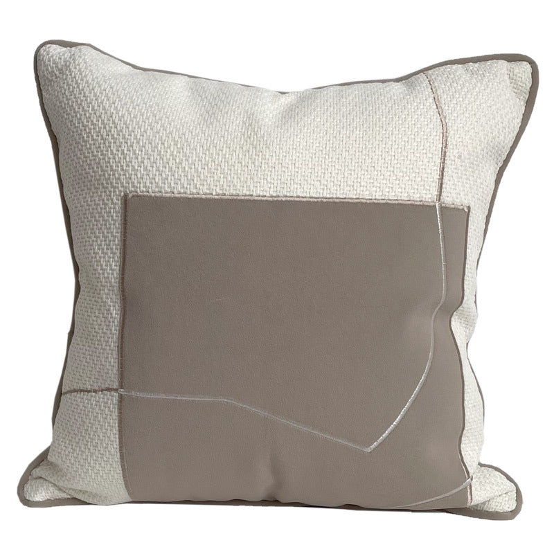 Modern Minimalist Bed Runner and Pillow Cover Set for Home Decor