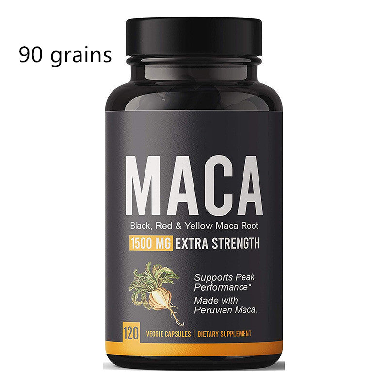 Maca Root Dietary Supplement Capsules - Natural Wellness Support