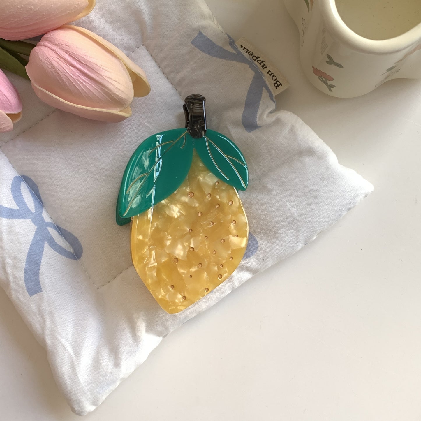 Korean Style Fruit Acetate Hair Claw Clip - Multiple Designs