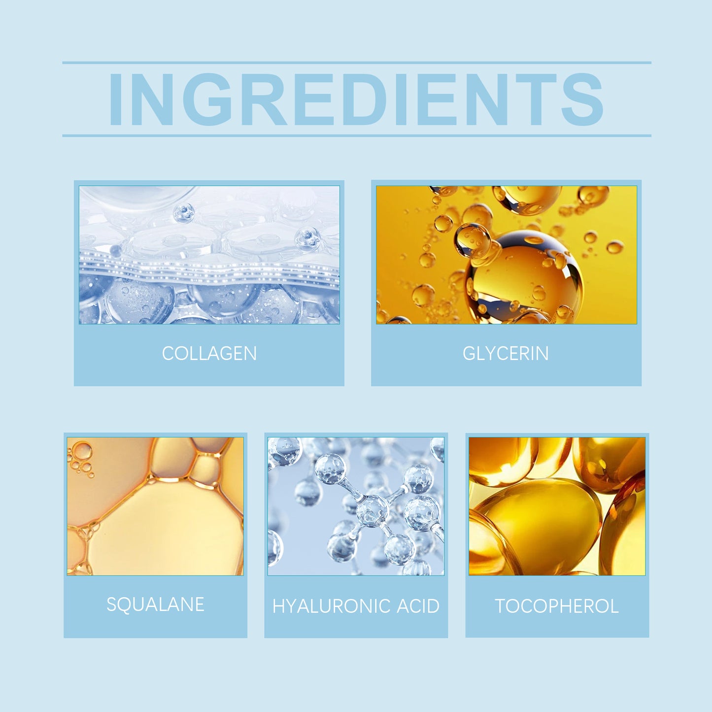 Hydrating Body Moisturizer with Squalane and Vitamin E - Nourishing Cream