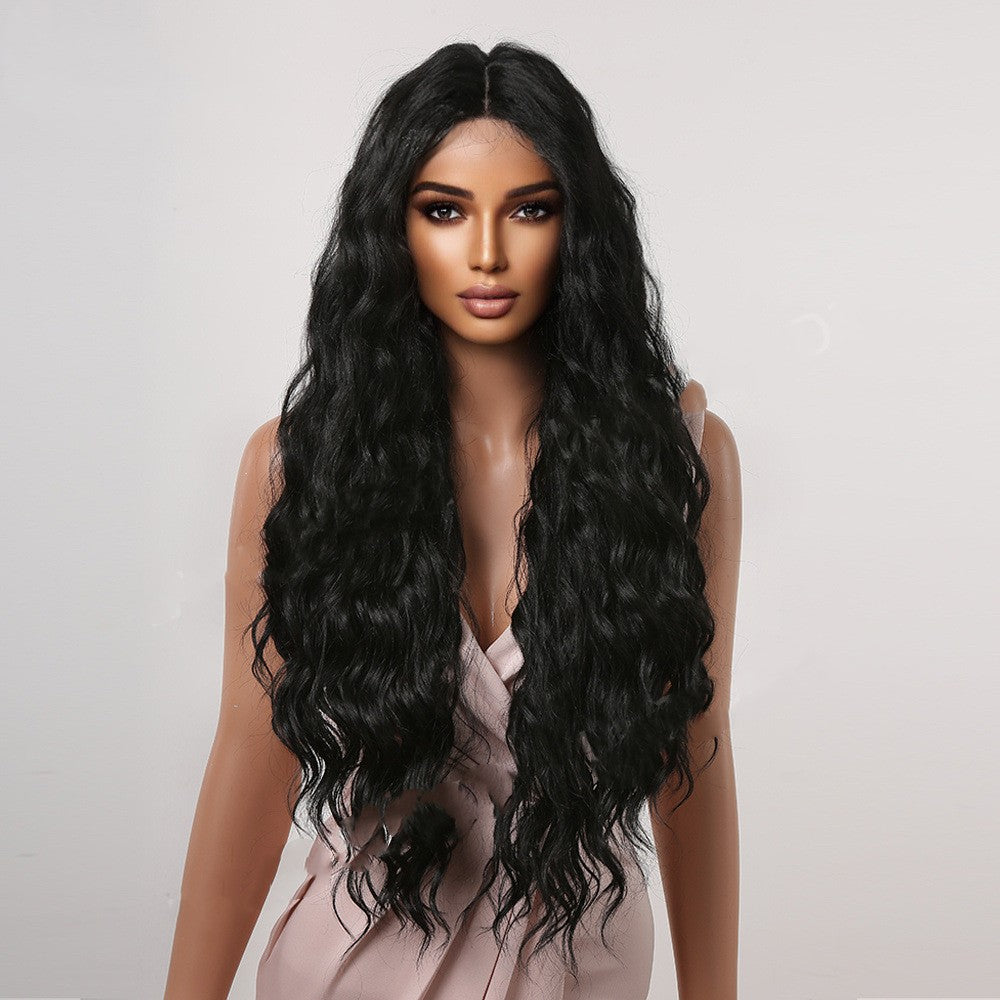 High-Temperature Synthetic Wig for Women - Long Curly Star Style, HC11034