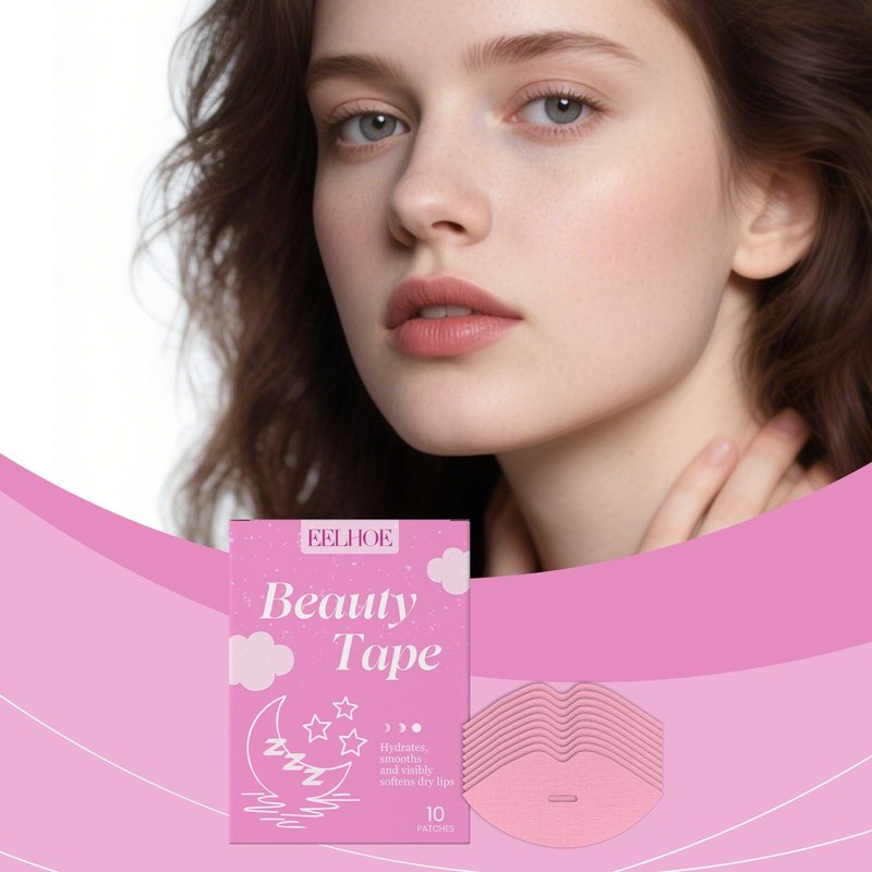 Overnight Lip Care Patches - 10 Piece Hydrogel Mask Set