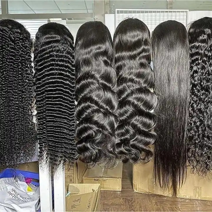 Water Wave Human Hair Lace Front Wig 13x4 & 13x6 Styles for Ladies