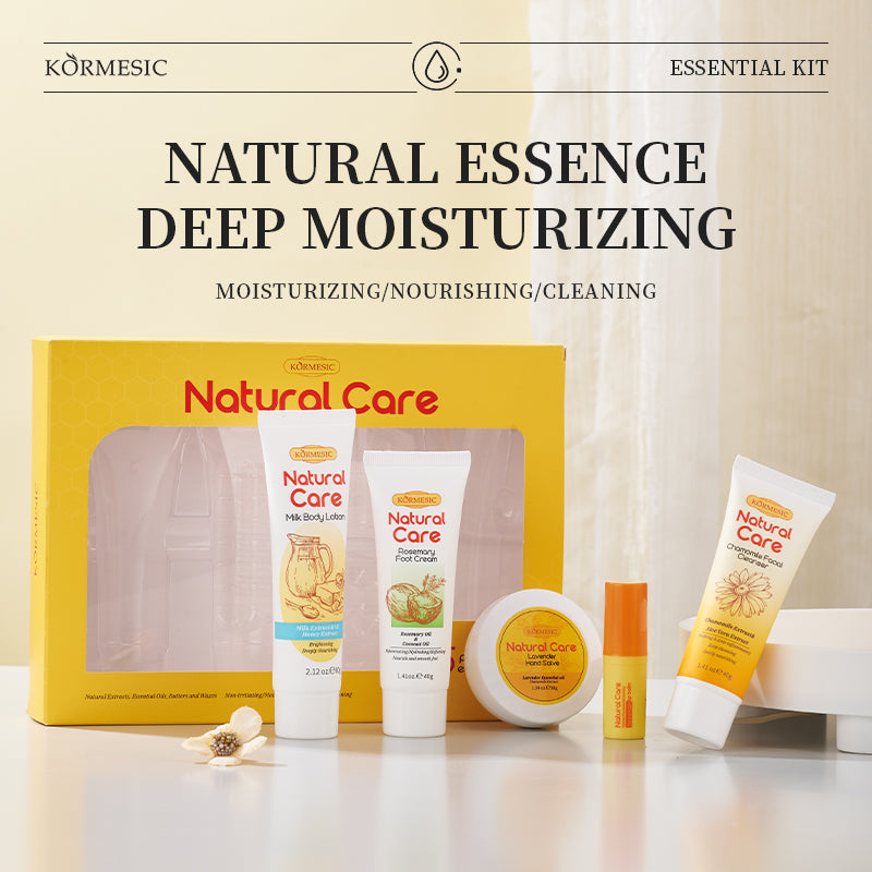 Natural Body Care Set for Healthy Skin - KORMESIC