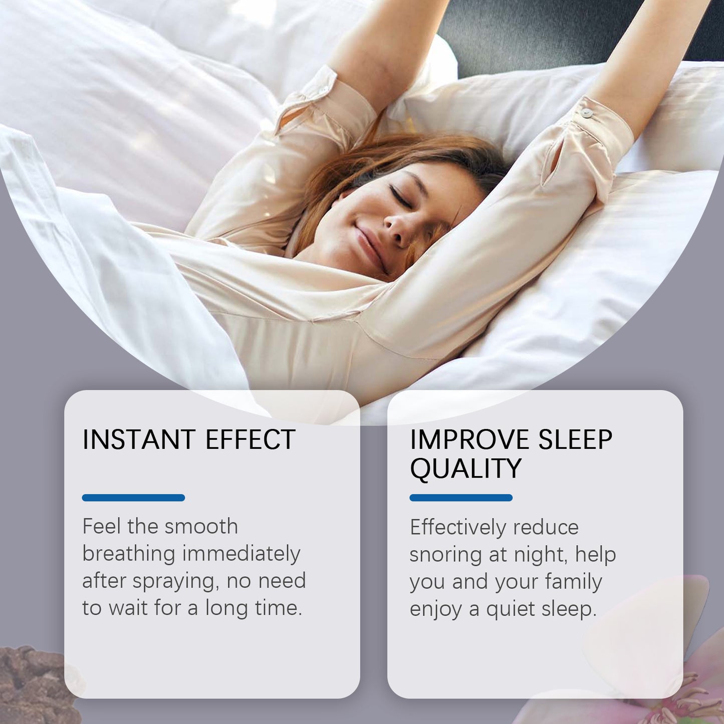 Nasal Congestion Relief Spray - 30ml Anti-Snoring Sleep Aid