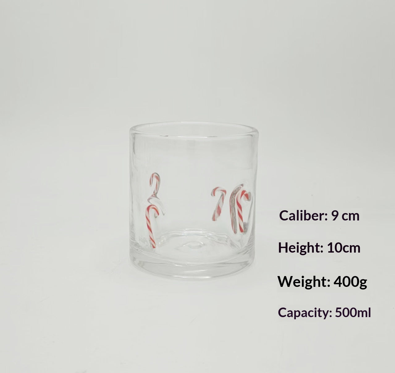 Large-Capacity Painted Glass Cup - Modern Minimalist Drinkware for Kitchen