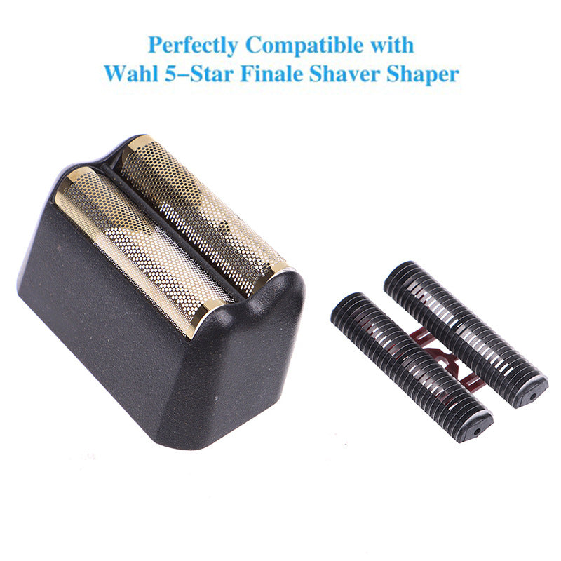 Electric Razor Mesh Cover & Blade Replacement - Black
