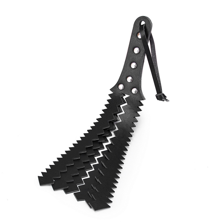 Adult Leather Whip - Cowhide Training Toy for Sensual Play