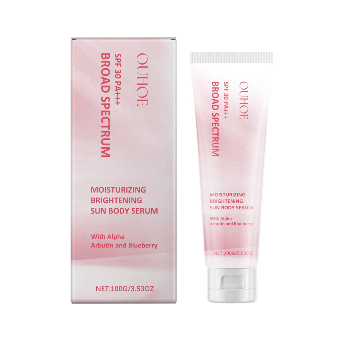 Brightening Protective Face Cream with Aloe & Blueberry Extract - 100g