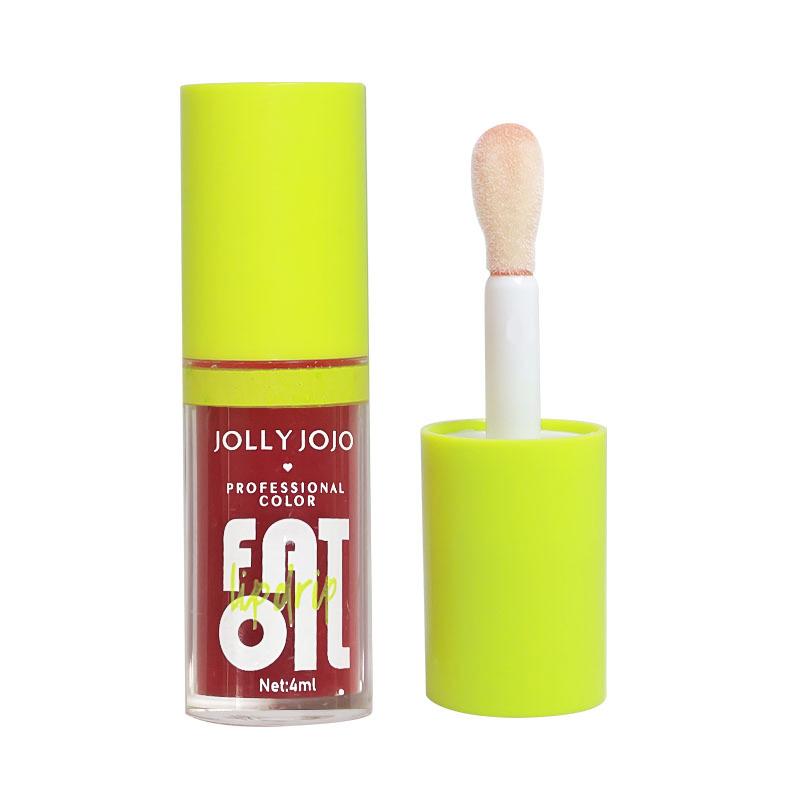8-Pack Vegan Tinted Lip Oil Set - Hydrating & Shimmering Lip Gloss
