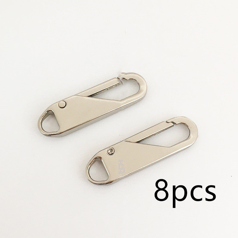 Leather Zipper Bag Accessories - Detachable Zipper Head for Luggage & Clothing