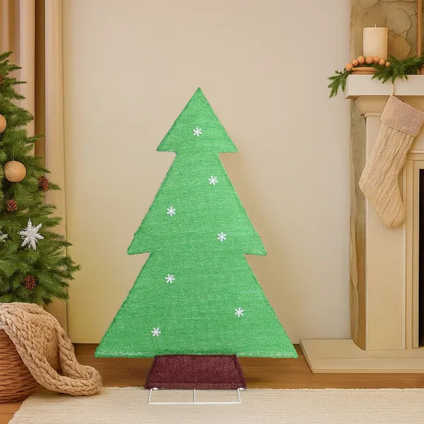 4FT Pre-Lit Christmas Tree with 110 Warm White LED Lights