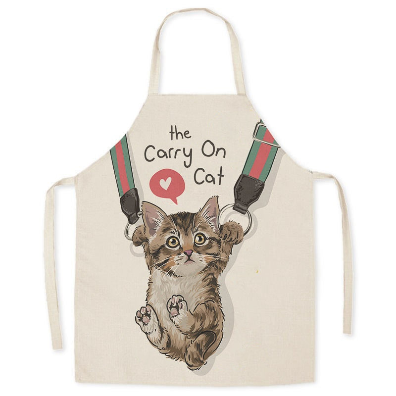 Funny Cartoon Apron for Kids and Adults - Creative Animal Design