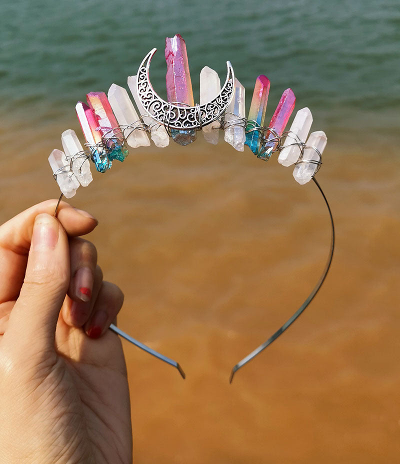 Witch Moon Crystal Headband
