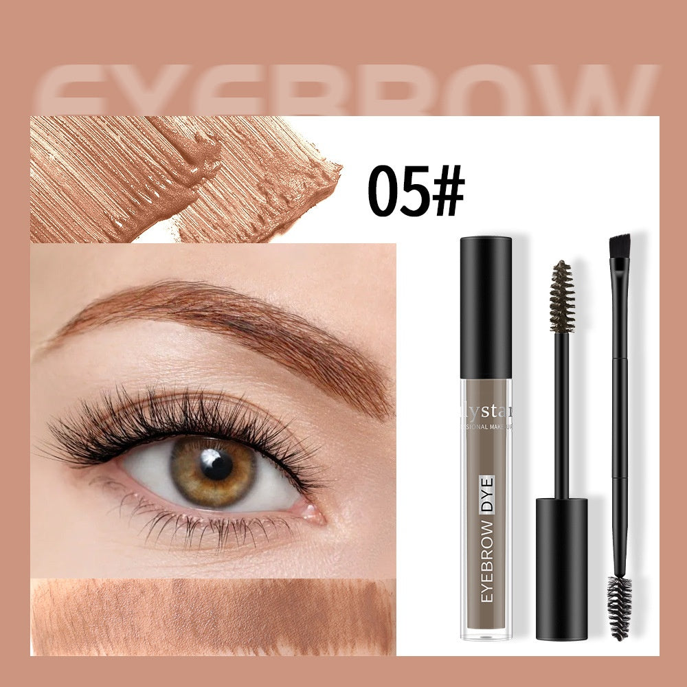 Liquid Eyebrow Cream Set - Waterproof, Long Lasting, Shaping Makeup Tool