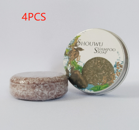Polygonum Ginseng Herbal Shampoo Bar - Moisturizing & Nourishing Hair Soap