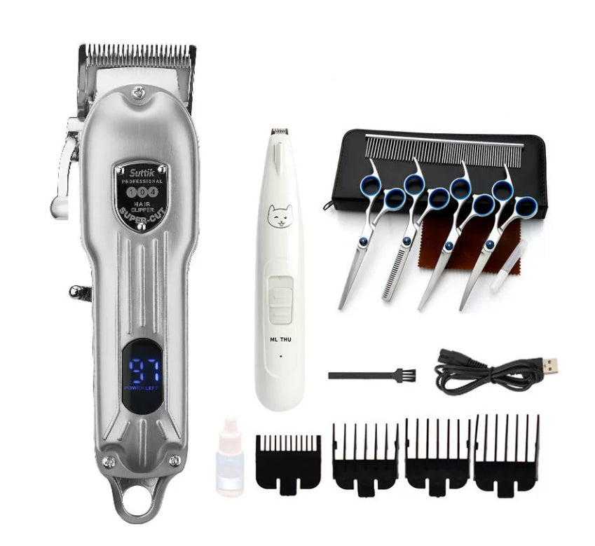 Digital Display Electric Rechargeable Hair Clipper