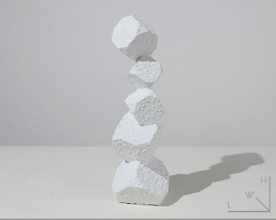Abstract Resin Sculpture Decorations for Home & Garden - Multiple Styles