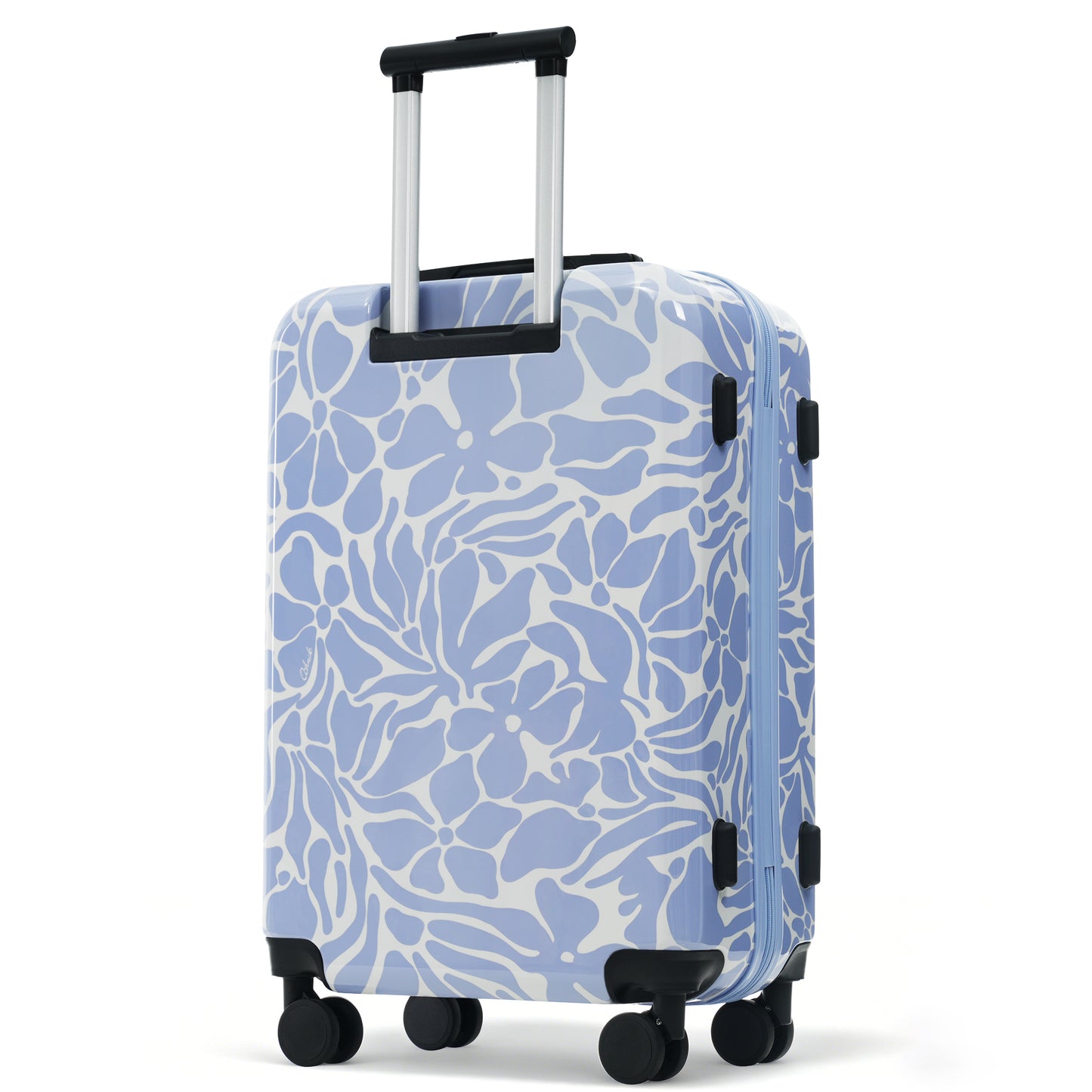 5-Piece ABS Hardside Luggage Set with TSA Lock - Blue