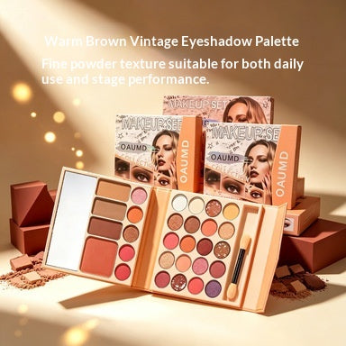All-in-One Eyeshadow Palette with Matte & Shimmer Shades - 34g