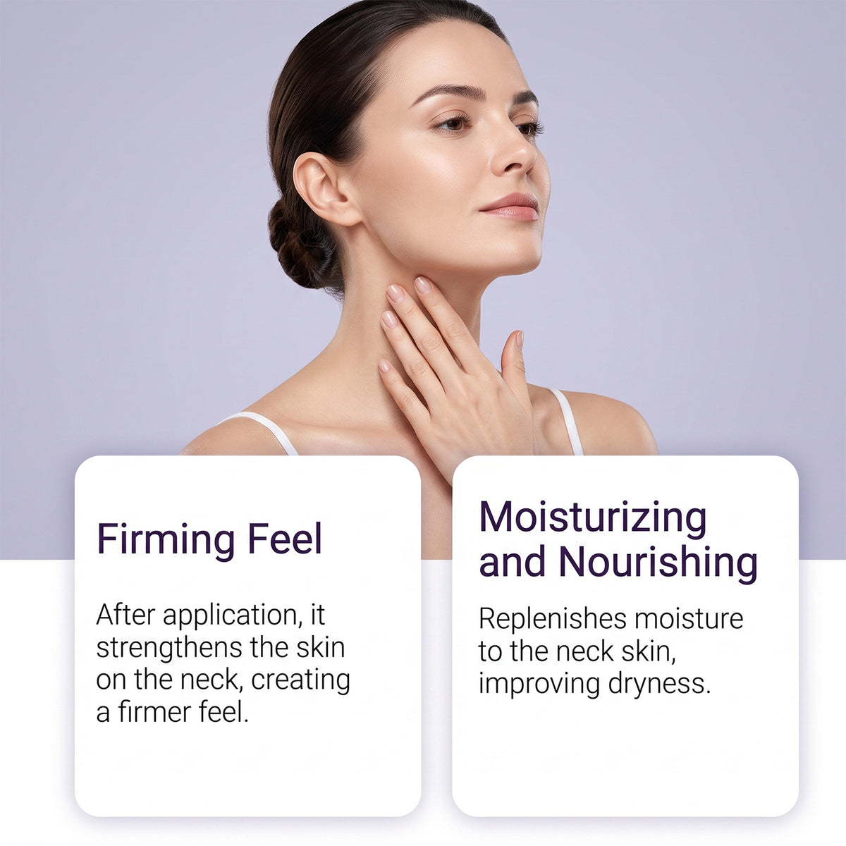 Moisturizing Neck Cream Gently Cares For Skin And Is Easily Absorbed