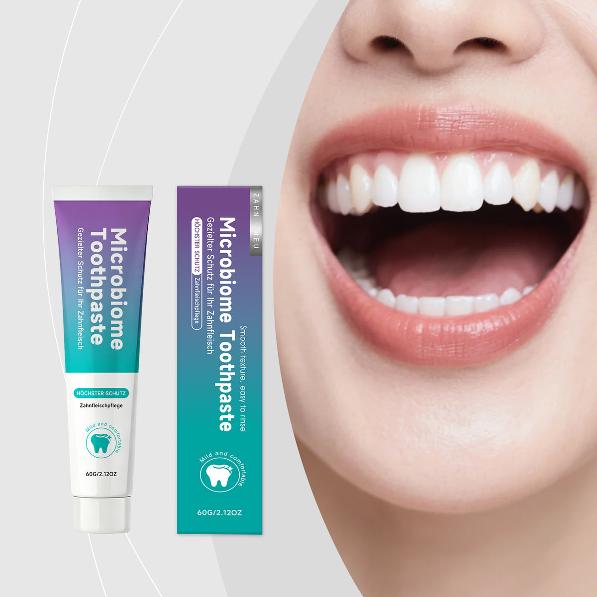 Bright White Mint Fresh Toothpaste 60g