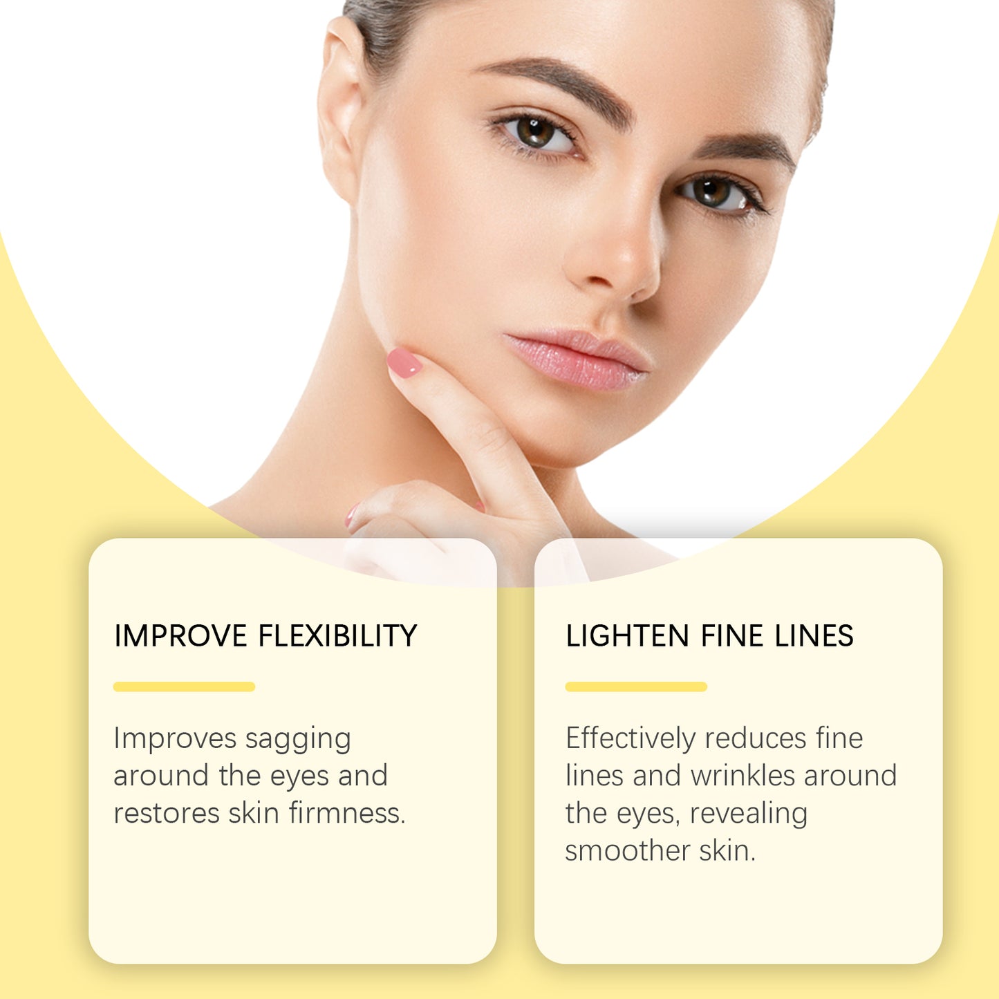 Retinol Firming Eye Serum - Vitamin C & E Anti-Aging Treatment for Fine Lines