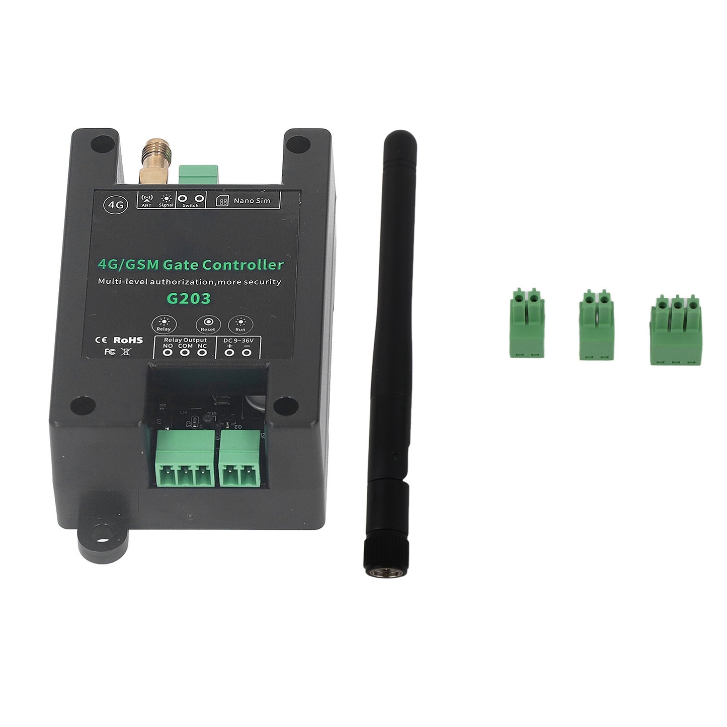 G203 GSM Gate Opener - 3G/4G Remote Controller for Garage Doors
