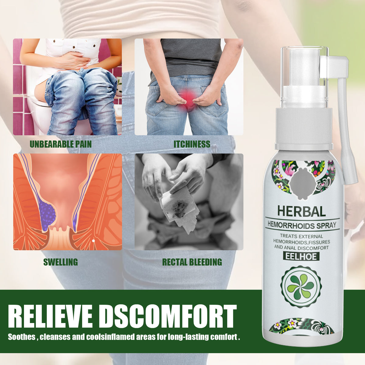 Herbal Perianal Care Spray – 30ml