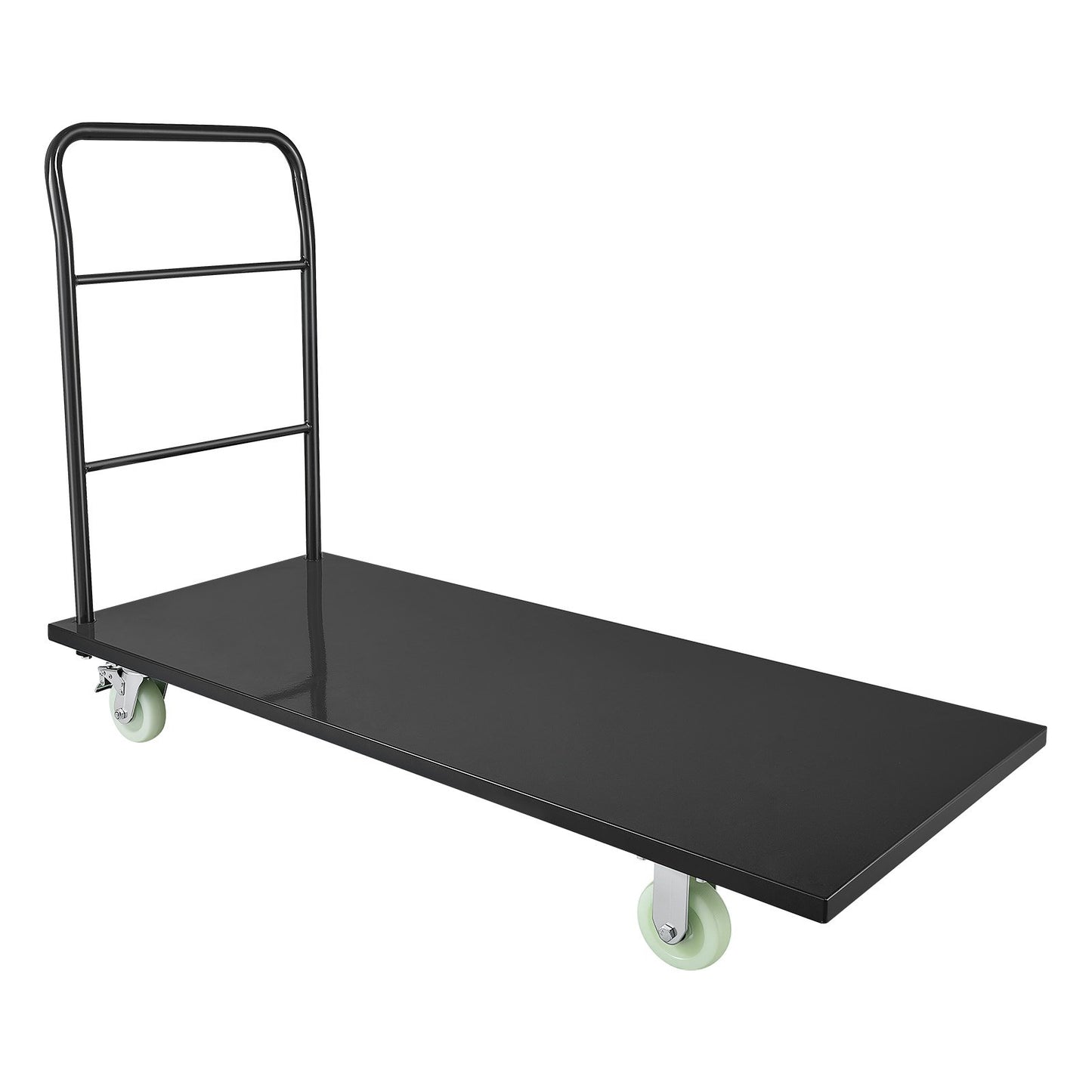 Heavy Duty Platform Truck 2000 Lb Capacity Flatbed Cart with Swivel Wheels