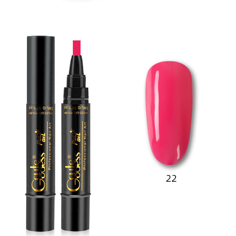 3-in-1 Magnetic Nail Art Pen - Quick-Dry Gel for French & Water Ripple Effects