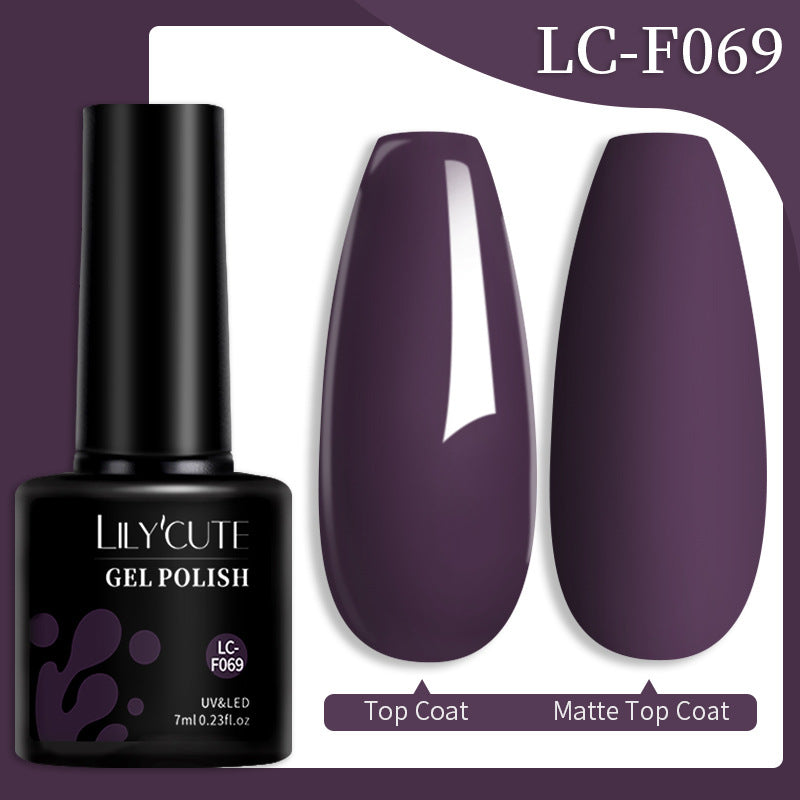 Colored Glitter Nail Glue Set for Nail Art - Waterproof & Non-Flushing