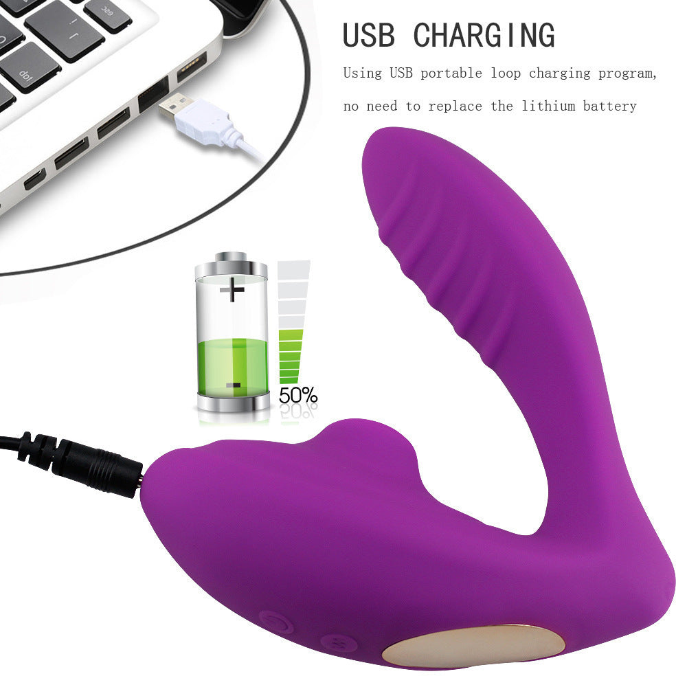 Double-Headed Sucking Vibrator for Women - Massage & Pleasure Device