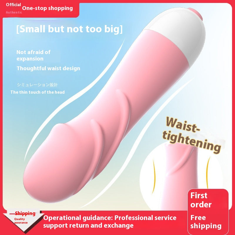 Female Mini AV Stick Climax Device with Massage Function