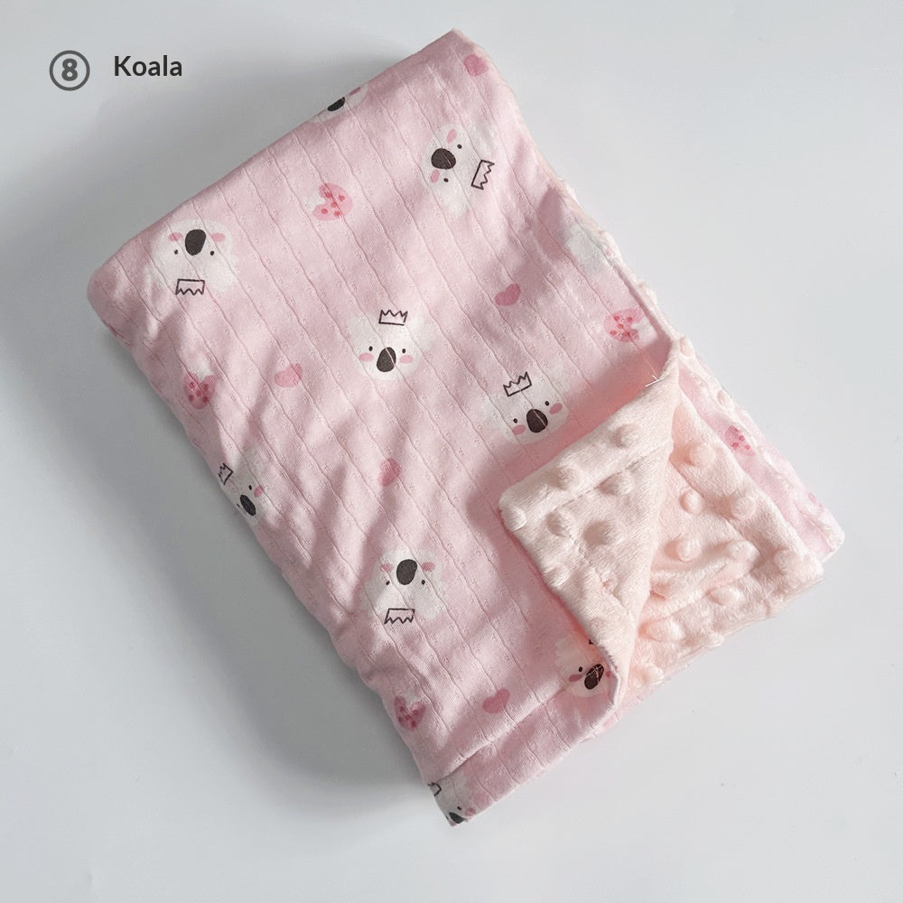 Baby Beanbag Blanket - Soft Cotton Nursery Bedding for Newborns & Toddlers